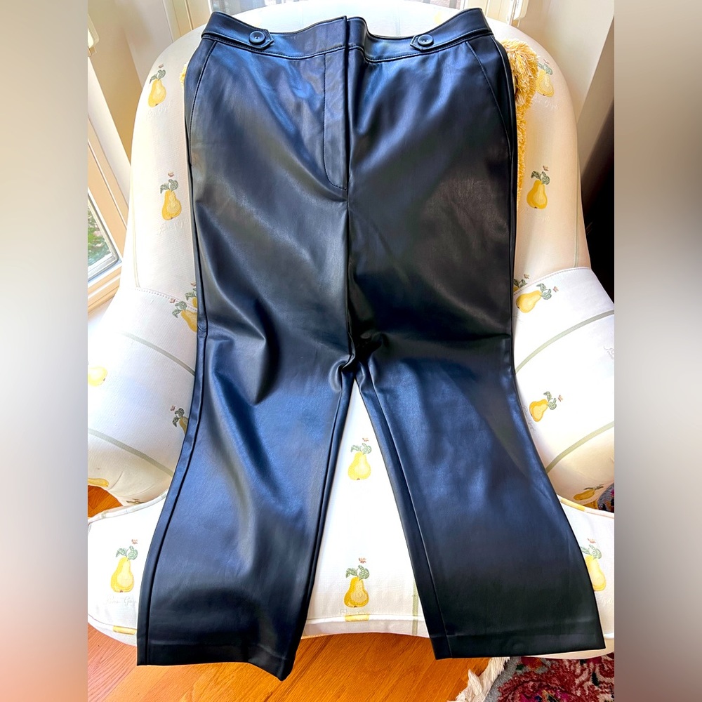 Ann Taylor Imitation Leather Pants NWT